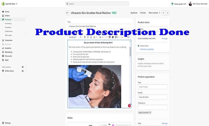 be your shopify virtual assistant and dropshipping store manager
