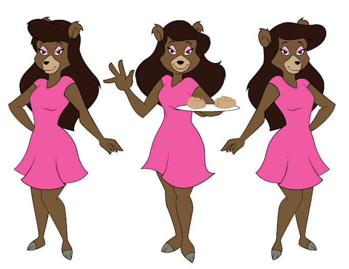 make character art in a cartoon art style