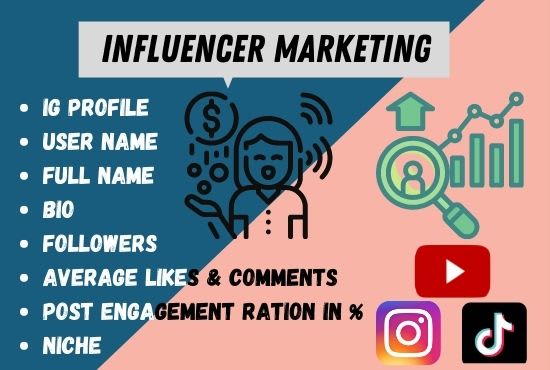 find the best instagram and tik tok influencers