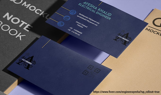 design unique business card and visiting card