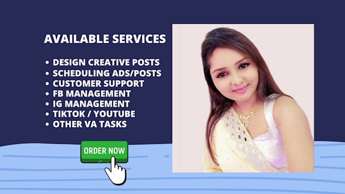 manage your social media accounts for a month