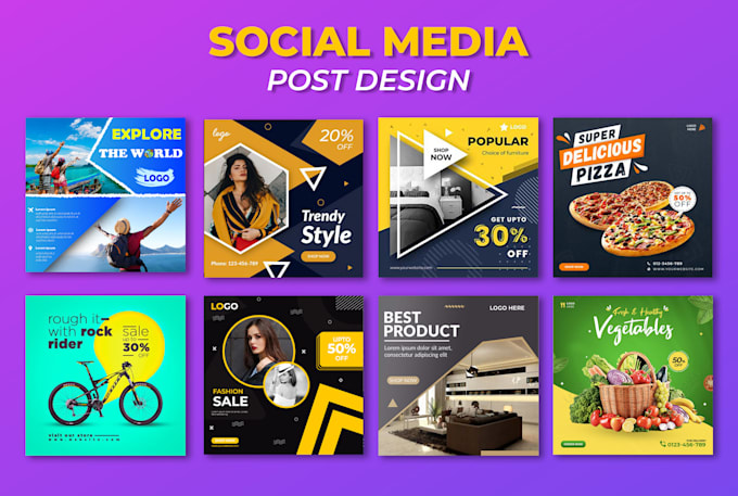 Create any social media post, facebook post, instagram post by ...