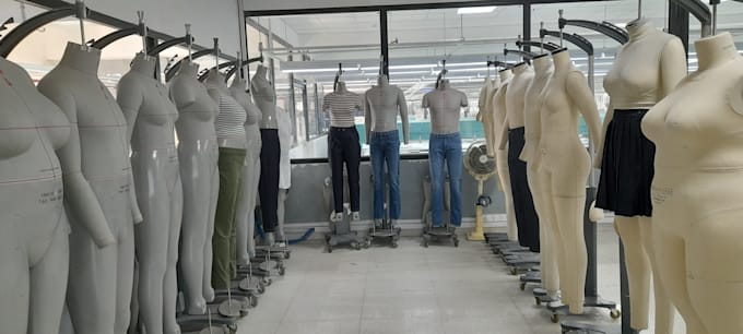 make clothing sewing pattern and grading and make size charts