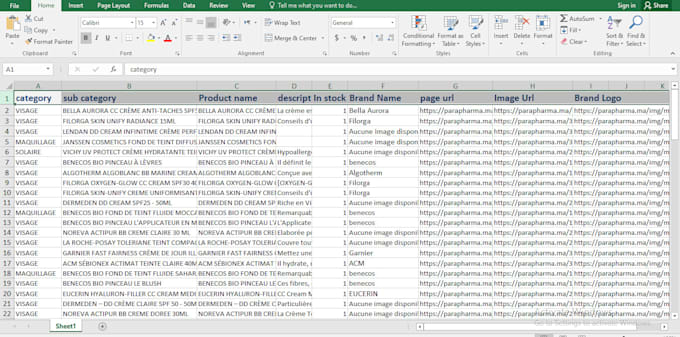 do web scraping ,data scraping from any website