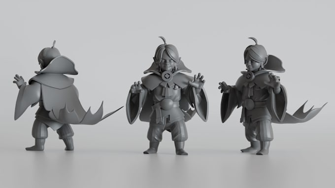 3d sculpt custom characters, toys, figurines and collectibles