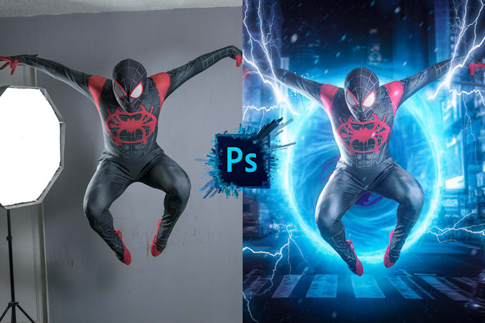 edit and retouch premium fine art cosplay editing in photoshop