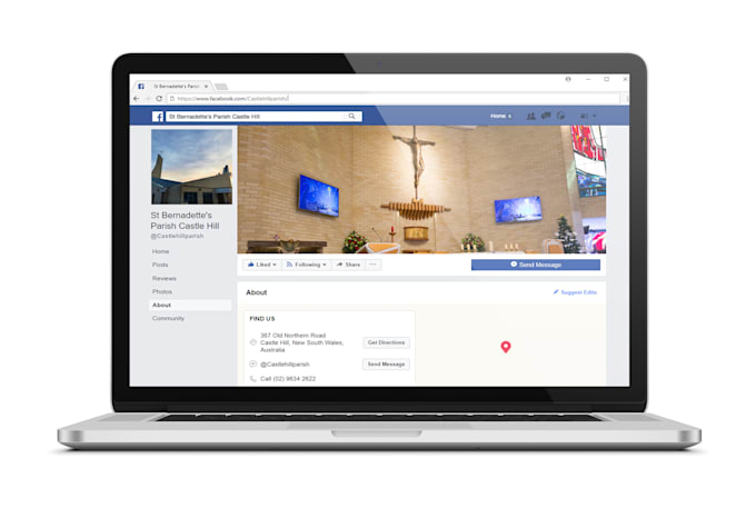 develop a business facebook page