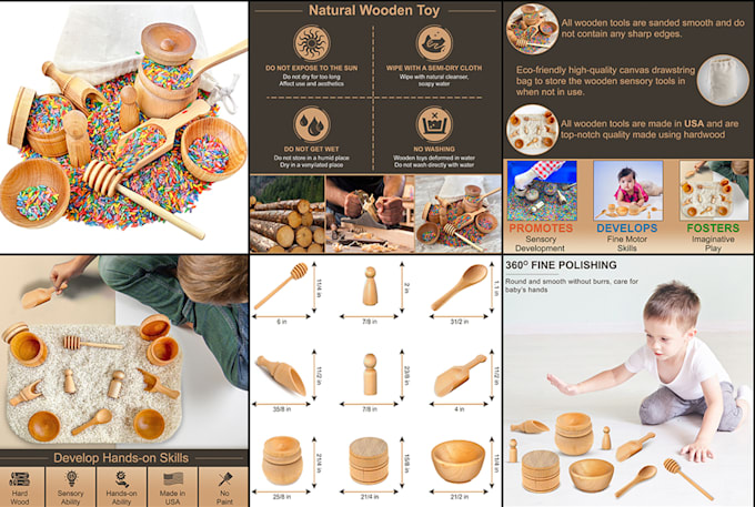 design amazon listing images and any photoshop editing