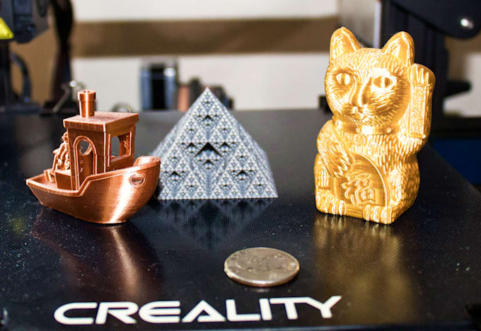3d print your stl files and models with fdm printing