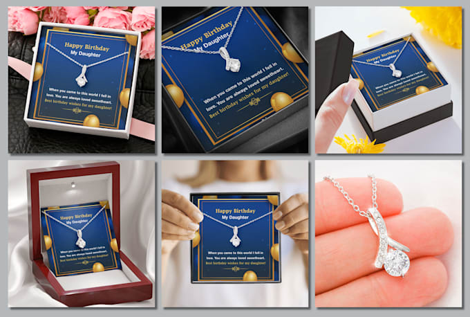 design unique necklace, message cards for shineon, gearbubble