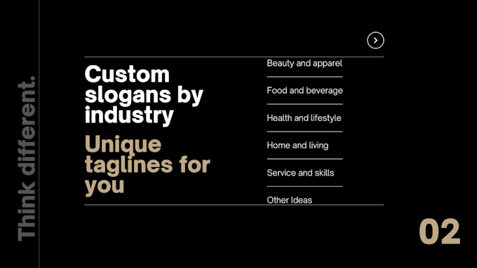 create unique and catchy slogans and taglines for your brand