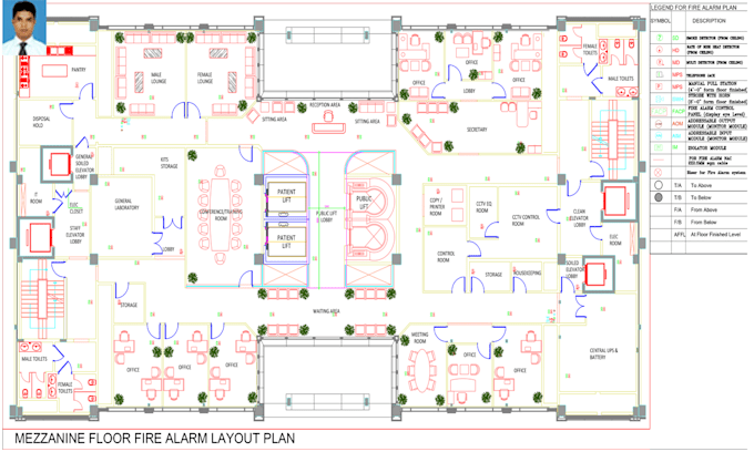 design drawing mep, electrical, hvac, plumbing, fire plan