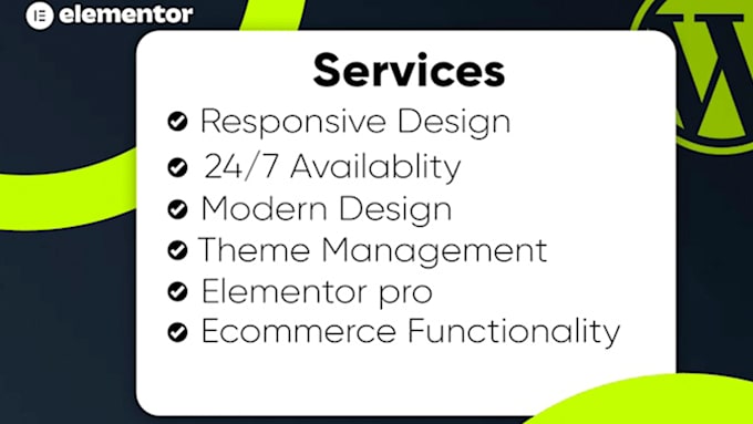 build, design, redesign, ecommerce website or wordpress website development