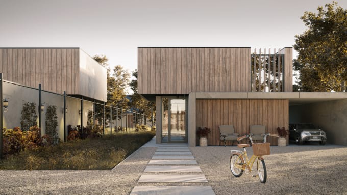 create emotional and dramatic architectural 3d rendering