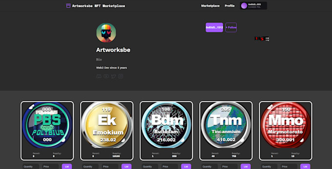 build an nft marketplace, mint engine, staking, ico platform