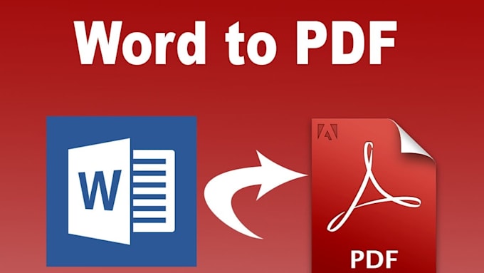 convert word file into PDF and vice versa