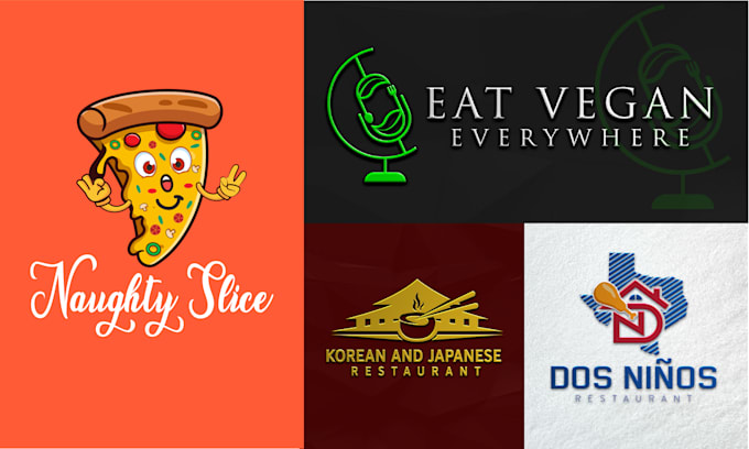 create restaurant business logo design