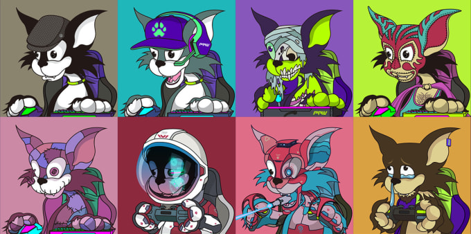 generate nft art variations and metadata