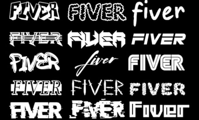 design awesome name text, text logo, animated text, and font text