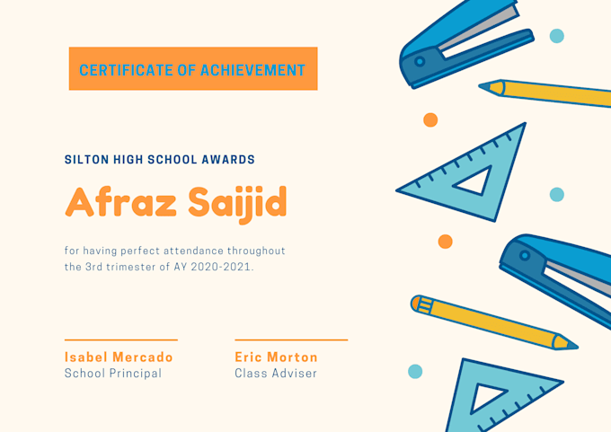 create professional diploma and certificate designs