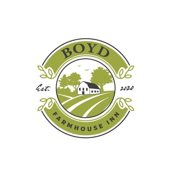 design farmhouse inn logo