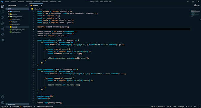 programming bot discord v12