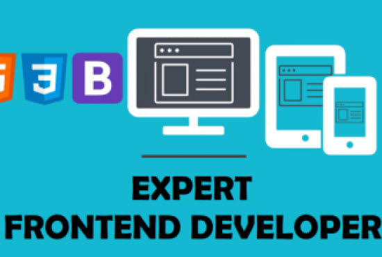 Do front end development with html css javascript by Huzaifajutt872 ...
