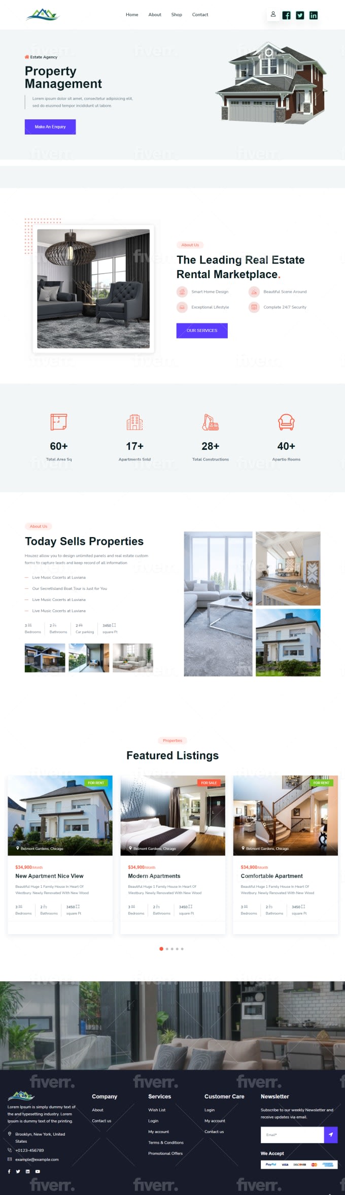 develop responsive website HTML, bootstrap, css5, javascript