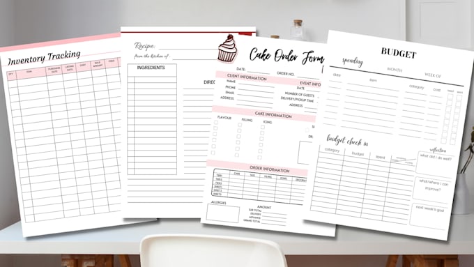 design high quality minimalistic planner for you