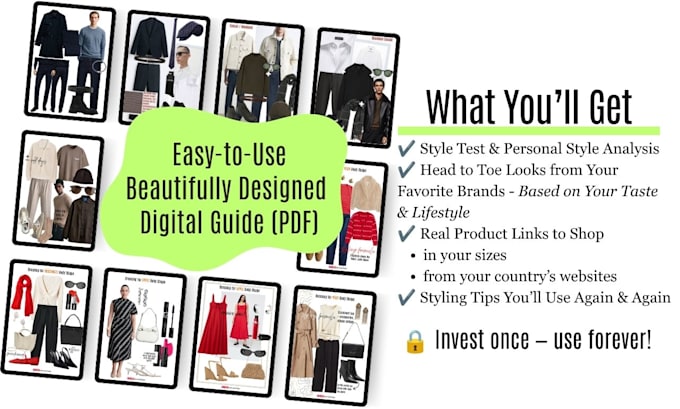 refine your personal style with custom looks for your lifestyle