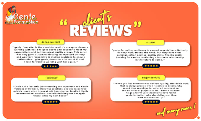 expertly format your book as an ebook and paperback and publish on amazon