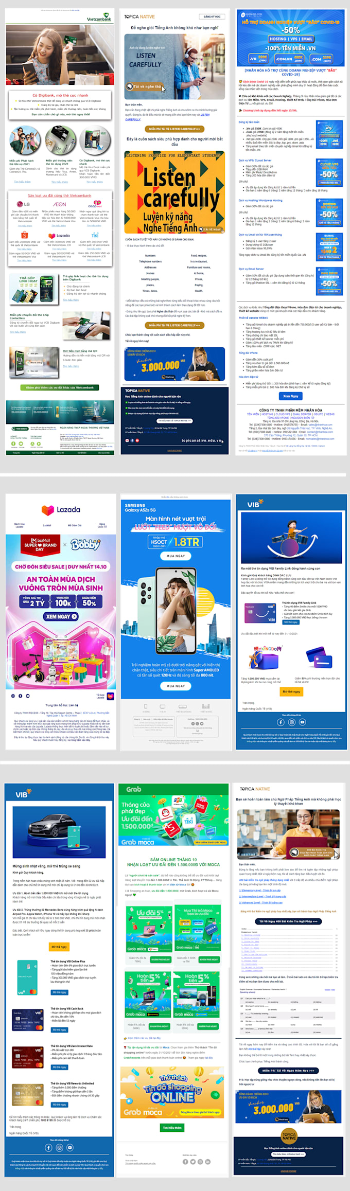 convert your email design layout to beautiful HTML CSS