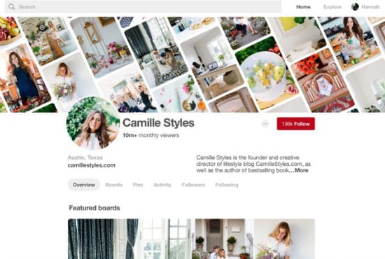 create a business account and boost as a pinterest manager