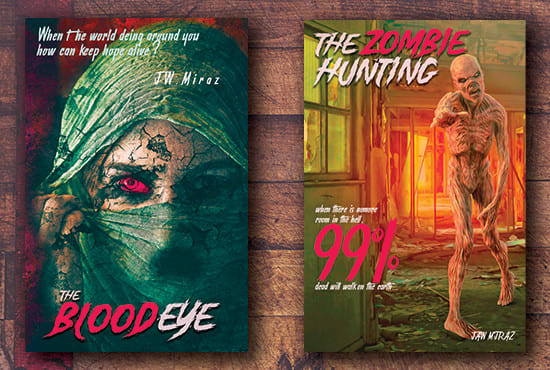 design a creative and eye catchy book cover or ebook cover