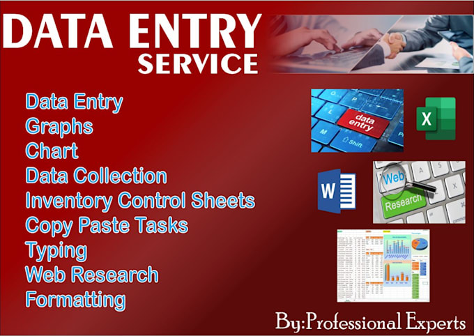 Do excel data entry, sheet, graph, charts, statements by Irfankhan85 ...
