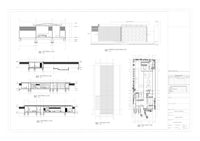 design floor plans and architectural drawings as your architect