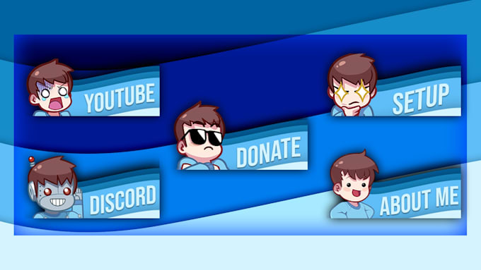 create some good looking panels for your twitch profile