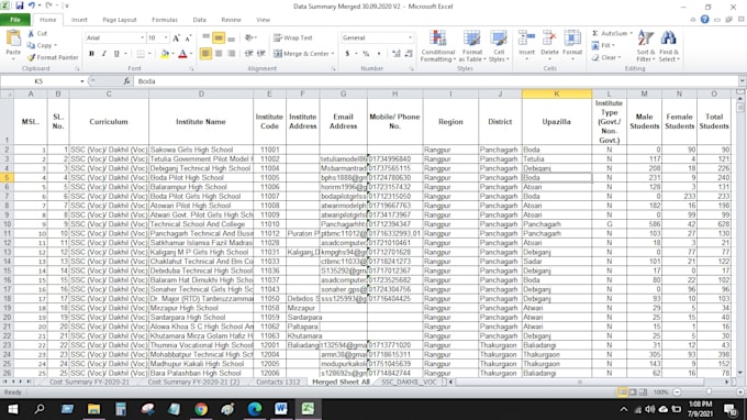 do accurate data entry and web research