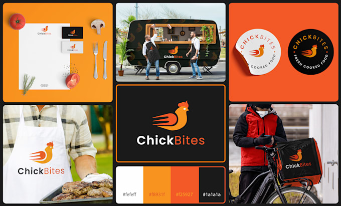 do business logo and brand design with complete branding kit