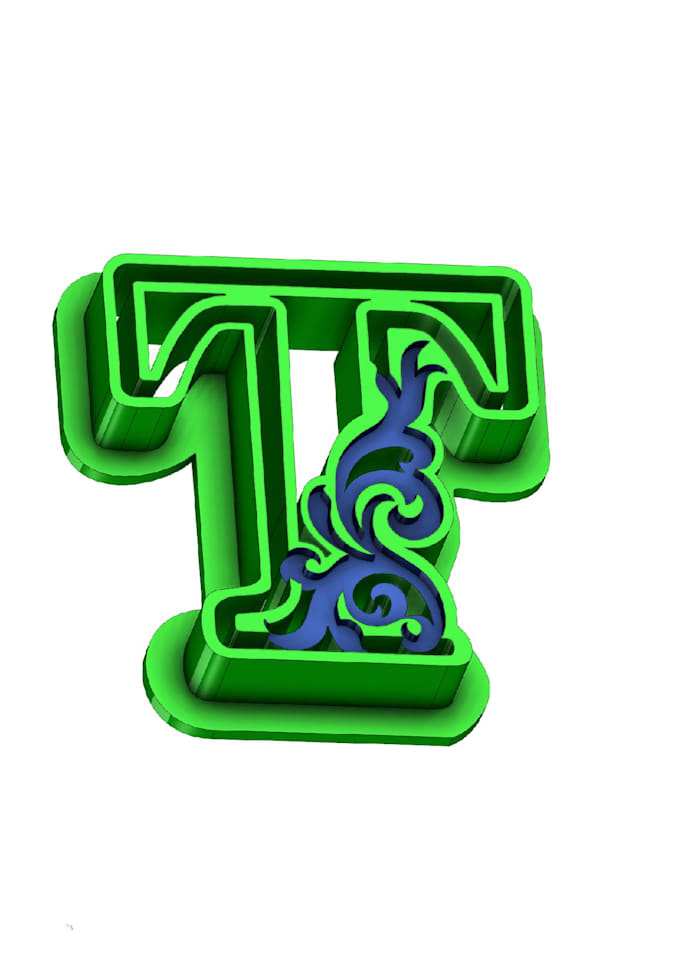make cookie, fondant, polymer or clay cutter ready for 3d printing