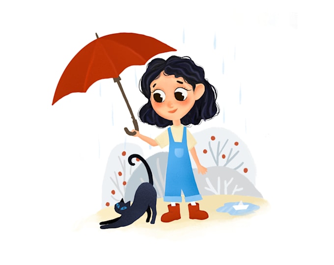 draw illustrations for childrens books and fairy tales