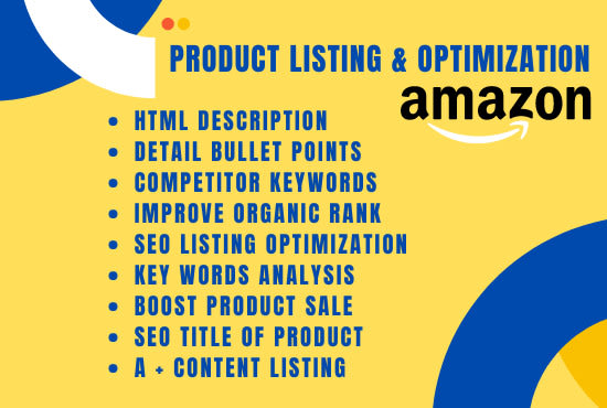 do amazon listing and optimization