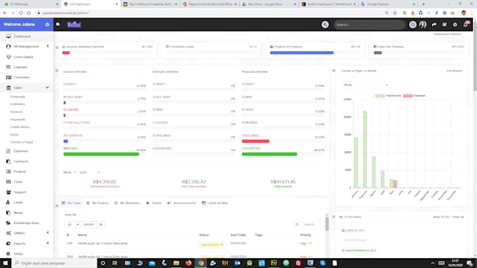 help setup perfex CRM a to z