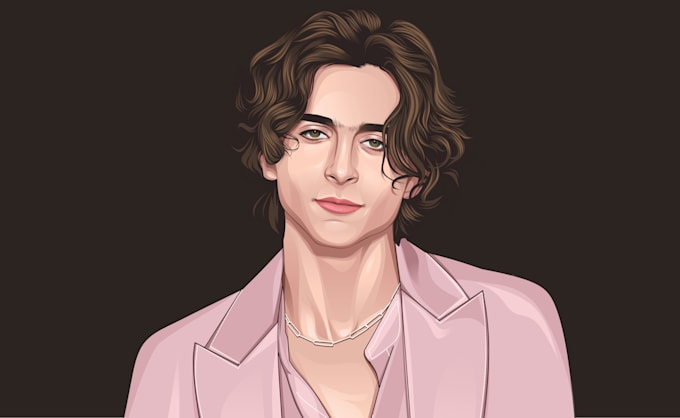 draw cartoon vector portrait or illustration
