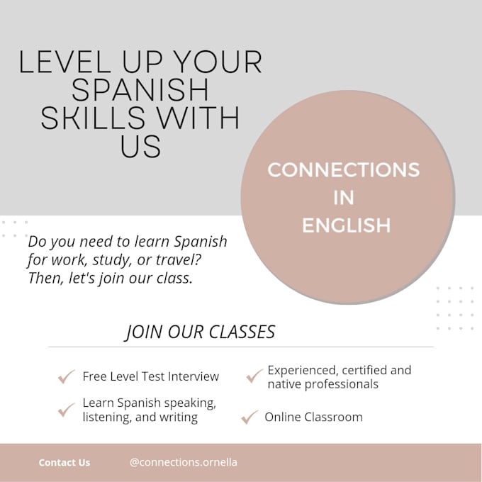 be your native spanish teacher