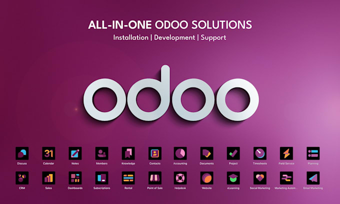 develop, customize and deploy odoo erp