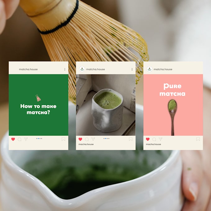 design modern instagram content for food brands