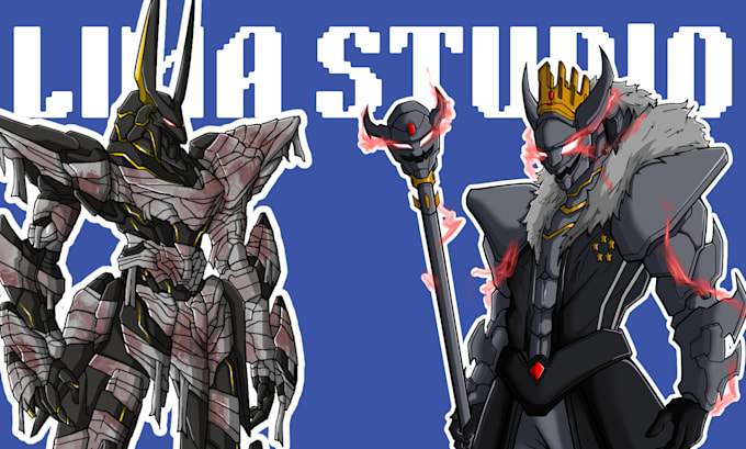 make good mecha and anime in very detail concept