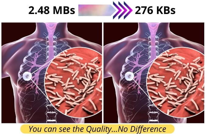 reduce image size, compress, resize, optimize for web