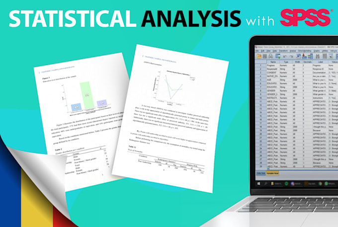 do statistical analysis of your data with spss, in romanian
